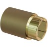 Mexen BRASS round brass reducing extension 1/2 GW x 3/8 GZ, 10 mm - W97416-1238-10