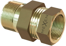 Mexen BRASS Straight Brass Union 5/4 M x 5/4 F - W97417-5454