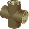 Mexen BRASS brass cross fitting 1/2 GW x 1/2 GW x 1/2 GW x 1/2 GW - W97418-12121212