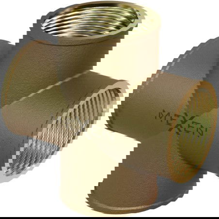 Mexen BRASS brass manifold 3/4" female thread x 3/4" female thread x 3/4" female thread x 3/4" female thread - W97418-34343434