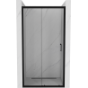 Mexen Apia sliding shower doors 150 cm, transparent, black - 845-150-000-70-00