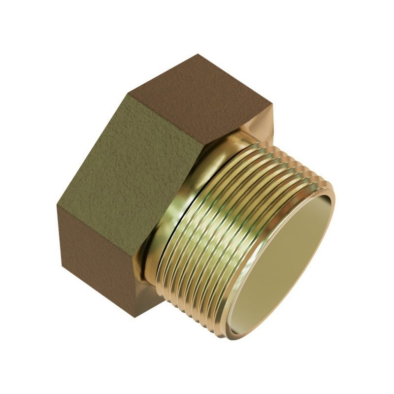 Mexen BRASS brass threaded fitting reducer 5/4" female x 1" male - W97419-5410