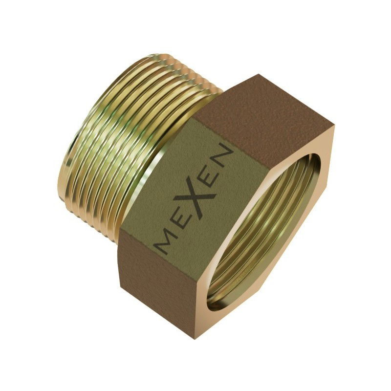 Mexen BRASS threaded adapter brass 2 FW x 6/4 MW - W97419-2064