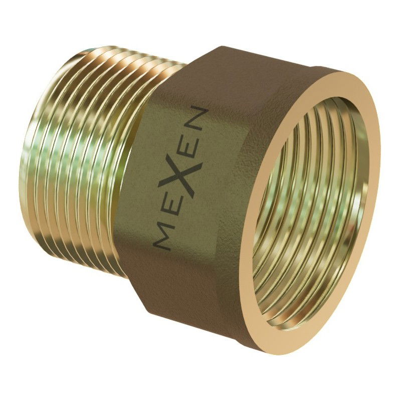Mexen BRASS Brass Extension 1/2 Female x 1/2 Male, 20 mm - W97420-1212-20