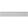 Mexen Rivel bathroom cabinet 140 cm with Otis sink, 1 drawer, fluted, gray matte/white matte - 91A20-14023-1-BF62-W18M01