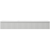 Mexen Rivel bathroom cabinet 160 cm with Otis sink, 1 drawer, ribbed, gray matte/white matte - 91A20-16023-1-BF62-W18M01