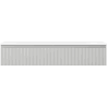 Mexen Rivel bathroom cabinet 120 cm with sink Vela, 1 drawer, fluted, gray matte/white matte - 91A20-12023-1-BF62-W23M01