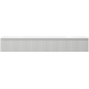 Mexen Rivel bathroom cabinet 140 cm with Vela sink, 1 drawer, fluted, gray matte/white matte - 91A20-16023-1-BF62-W23M01