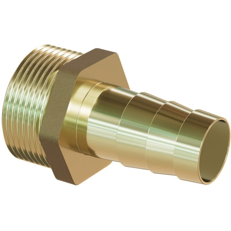 Mexen BRASS brass hose connector 1 male thread x 25 mm - W97421-1025