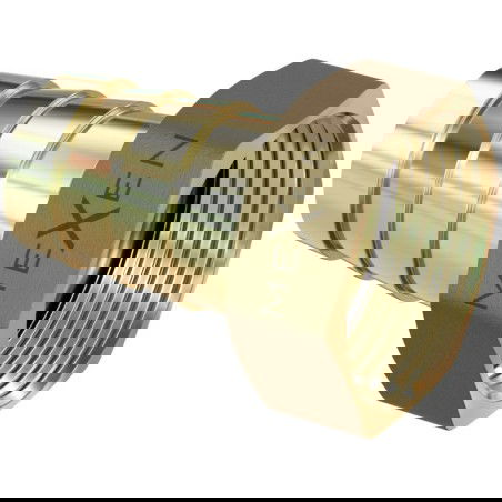 Mexen BRASS brass hose connector 3/8 GW x 12 mm - W97422-3812