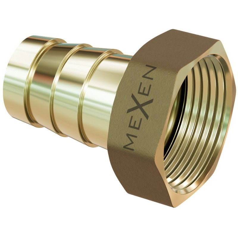 Mexen BRASS hose connector brass 3/8 FIP x 14 mm - W97422-3814