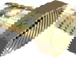 Mexen BRASS brass hose connector 3/8 F x 14 mm - W97422-3814