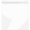 Mexen Orio bathroom cabinet 45 cm with Otis sink, 1 drawer, white gloss - 91A10-04547-1-BF00-W18M00