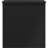 Mexen Orio bathroom cabinet 45 cm with Otis sink, 1 drawer, black matte - 91A10-04547-1-BF71-W18M71