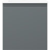 Mexen Orio bathroom cabinet 45 cm with Otis sink, 1 drawer, matte graphite/matte white - 91A10-04547-1-BF66-W18M01