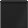Mexen Orio bathroom cabinet 50 cm with Otis sink, 1 drawer, black matte - 91A10-05047-1-BF71-W18M71