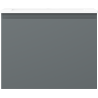 Mexen Orio bathroom cabinet 60 cm with Otis sink, 1 drawer, matte graphite/white matte - 91A10-06047-1-BF66-W18M01