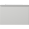 Mexen Orio bathroom cabinet 70 cm with Otis sink, 1 drawer, gray matte/white matte - 91A10-07047-1-BF62-W18M01