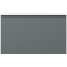 Mexen Orio bathroom cabinet 80 cm with Otis sink, 1 drawer, matte graphite/matte white - 91A10-08047-1-BF66-W18M01