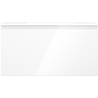 Mexen Orio bathroom cabinet 90 cm with Otis sink, 1 drawer, white gloss - 91A10-09047-1-BF00-W18M00