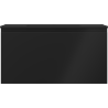 Mexen Orio bathroom cabinet 90 cm with Otis sink, 1 drawer, black matte - 91A10-09047-1-BF71-W18M71