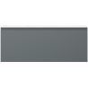 Mexen Orio bathroom cabinet 120 cm with Otis sink, 1 drawer, matte graphite/white matte - 91A10-12047-1-BF66-W18M01