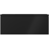 Mexen Orio bathroom cabinet 120 cm with Otis washbasin, 1 drawer, black matte - 91A10-12047-1-BF71-W18M71