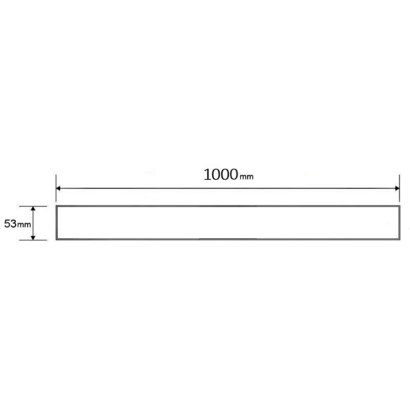 Mexen Flat M13 Cover 2-in-1 for Linear Drain 100 cm, Rose Gold - 1619100