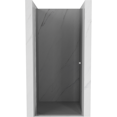 Mexen Pretoria hinged shower door 70 cm, Graphite, Chrome - 852-070-000-01-40