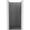 Mexen Pretoria hinged shower door 80 cm, Graphite, Chrome - 852-080-000-01-40