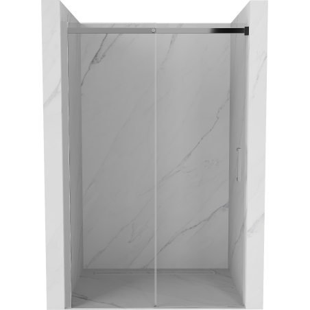 Mexen Omega sliding shower door 140 cm, Transparent, Chrome - 825-140-000-01-00