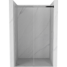 Mexen Omega sliding shower door 140 cm, Transparent, Chrome - 825-140-000-01-00