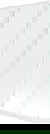 Mexen Fox two-panel sliding bathtub screen 85 x 150 cm, transparent, white - 891-085-002-20-00