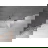 Mexen Velar 2-wing bathtub screen Sliding 80 x 150 cm, transparent, chrome - 896-080-000-01-01