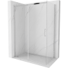 Mexen Omega sliding shower enclosure 150 x 80 cm, transparent, chrome - 825-150-080-01-00
