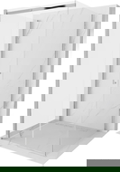 Mexen Omega-3S 3-sided sliding shower cabin 100 x 100 cm, transparent, chrome - 825-100-100-01-00-3S