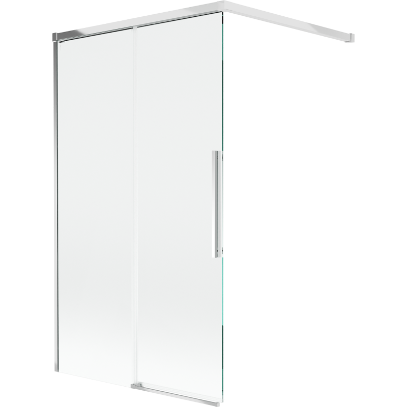 Mexen Rox 2-panel sliding shower screen 140 x 150 cm, transparent, chrome - 8C9-140-003-01-00