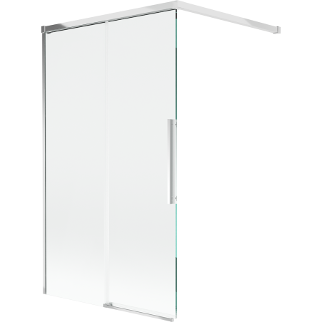 Mexen Rox 2-panel sliding shower screen 140 x 150 cm, transparent, chrome - 8C9-140-003-01-00