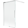 Mexen Rox 2-panel sliding shower screen 140 x 150 cm, transparent, chrome - 8C9-140-003-01-00