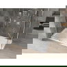 Mexen Omega extendable shower cubicle 130 x 70 cm, Transparent, Chrome + shower tray Flat - 825-130-070-01-00-4010