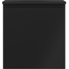 Mexen Orio bathroom cabinet 45 cm with Vela washbasin, 1 drawer, black matte - 91A10-04547-1-BF71-W23M71