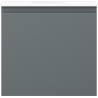Mexen Orio bathroom cabinet 50 cm with Vela sink, 1 drawer, matte graphite/white matte - 91A10-05047-1-BF66-W23M01