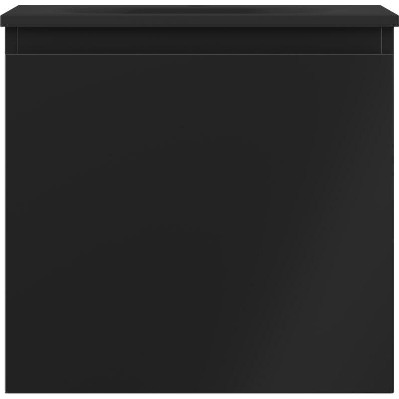 Mexen Orio bathroom cabinet 50 cm with Vela sink, 1 drawer, black matt - 91A10-05047-1-BF71-W23M71