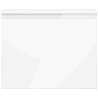 Mexen Orio bathroom cabinet 60 cm with Vela sink, 1 drawer, white gloss - 91A10-06047-1-BF00-W23M00