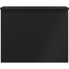 Mexen Orio bathroom cabinet 60 cm with Vela sink, 1 drawer, black matte - 91A10-06047-1-BF71-W23M71