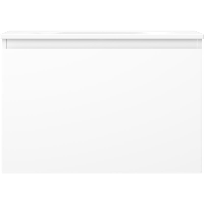 Mexen Orio bathroom cabinet 70 cm with Vela sink, 1 drawer, white matt - 91A10-07047-1-BF01-W23M01