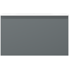 Mexen Orio bathroom cabinet 80 cm with Vela sink, 1 drawer, matte graphite/matte white - 91A10-08047-1-BF66-W23M01