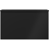Mexen Orio bathroom cabinet 80 cm with Vela sink, 1 drawer, black matt - 91A10-08047-1-BF71-W23M71