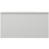 Mexen Orio Bathroom Cabinet 90 cm with Vela Sink, 1 Drawer, Gray Matte/White Matte - 91A10-09047-1-BF62-W23M01