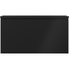 Mexen Orio bathroom cabinet 90 cm with Vela sink, 1 drawer, black matte - 91A10-09047-1-BF71-W23M71